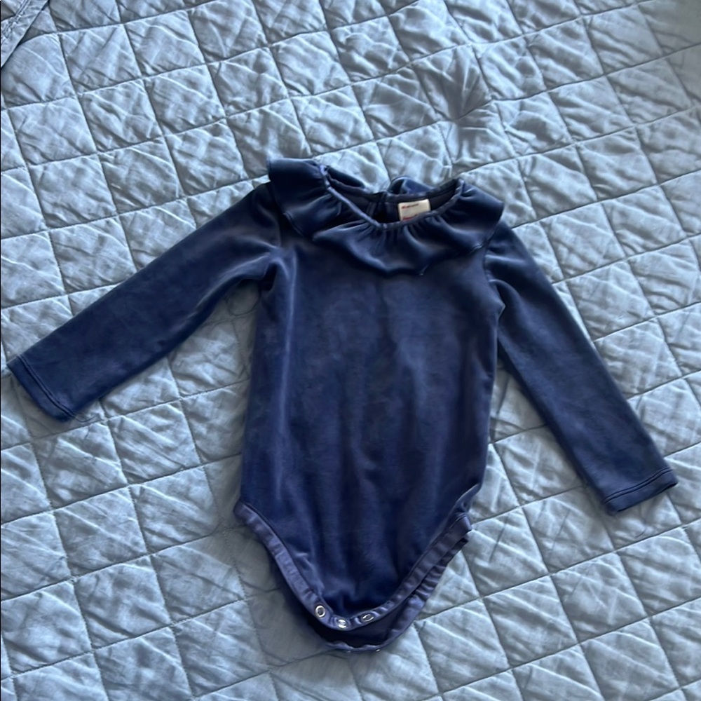 Hanna Andersson Navy Blue Kids Bodysuit